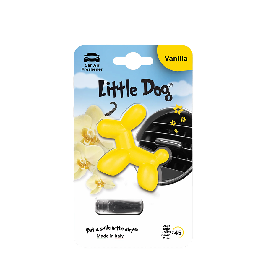 Little Dog Car Air Freshener Vanilla