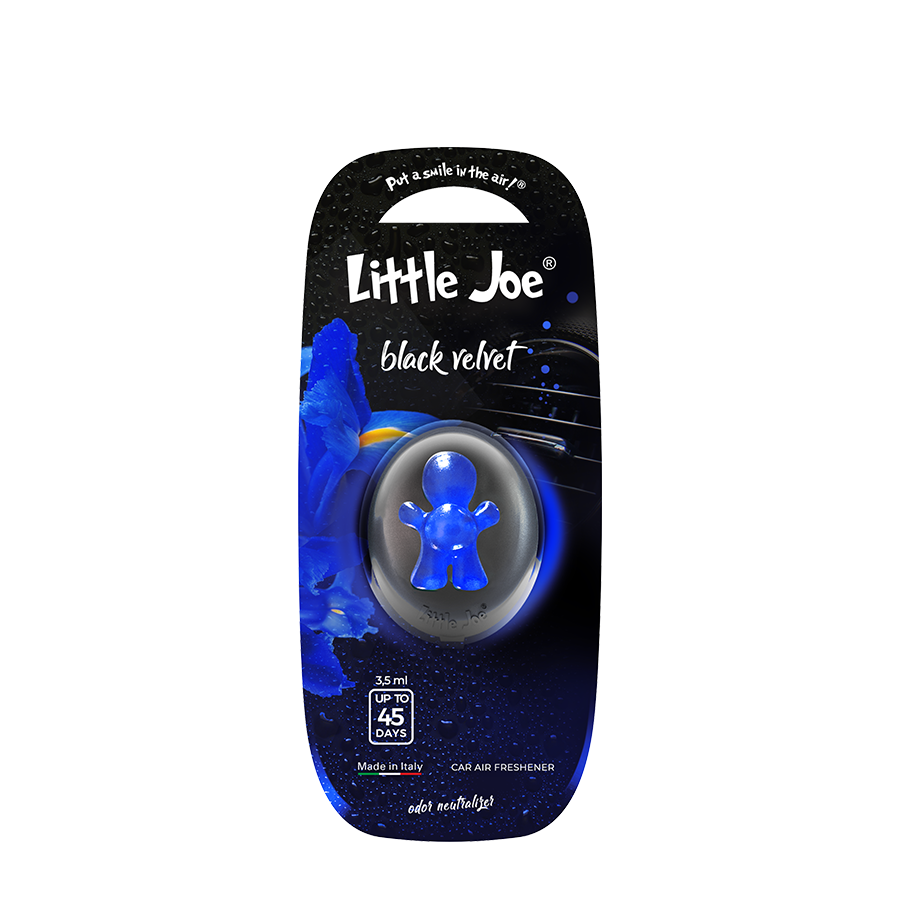 Little Joe Car Air Freshener Liquid Membrane Black Velvet