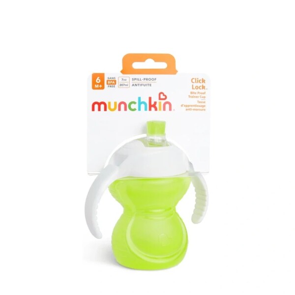 Munchkin Click Lock Cup Bite Proof 237ml Groen