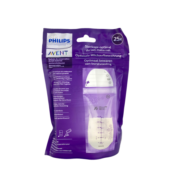 Philips Bewaarzakjes Avent 25 stuks