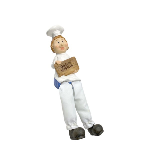 Randzitter Deco Kok Guten Appetit