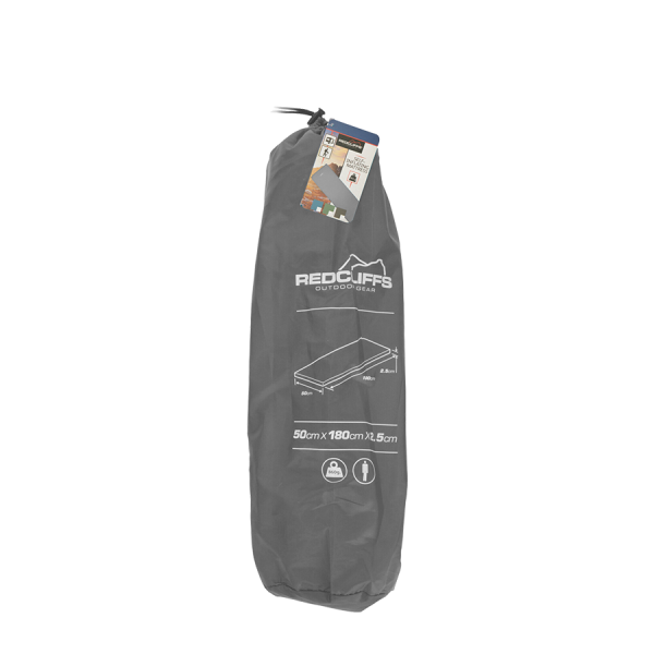 Redcliffs Slaapmat Zelfopblazend Grijs 180x50x2,5cm