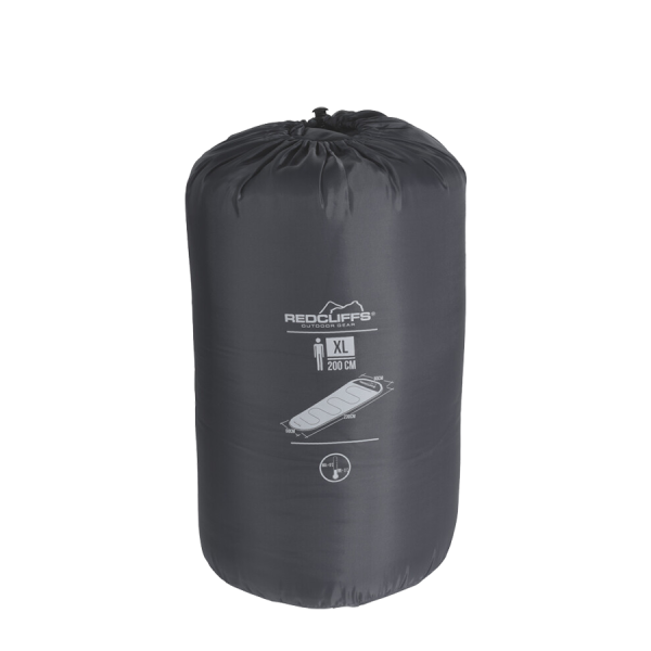 Redcliffs Slaapzak Mummy Grijs 230x80cm