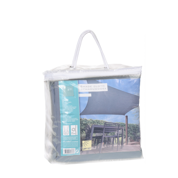Schaduwdoek 300x300cm Vierkant Blauw