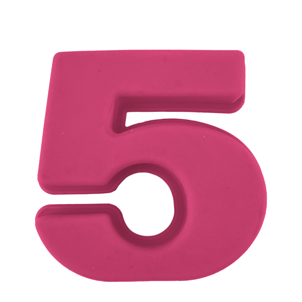 Secret De Gourmet Bakvorm Cijfer 5 Roze
