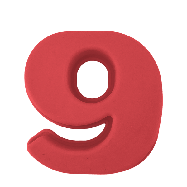 Secret De Gourmet Bakvorm Cijfer 9 Rood