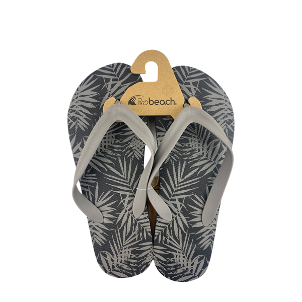Slipper Man Palm Zwart Maat 40