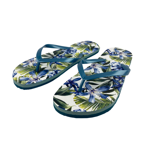 Slipper Vrouw Lily Flower Blauw Maat 41