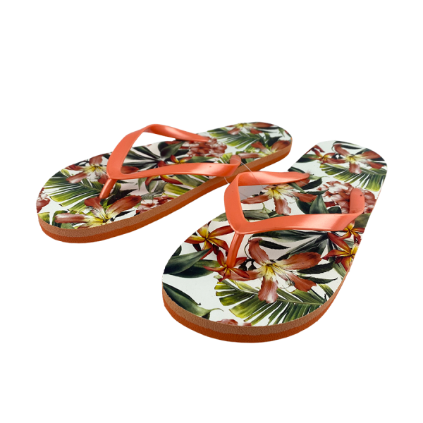 Slipper Vrouw Lily Flower Oranje Maat 37