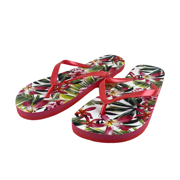 Slipper Vrouw Lily Flower Roze Maat 39