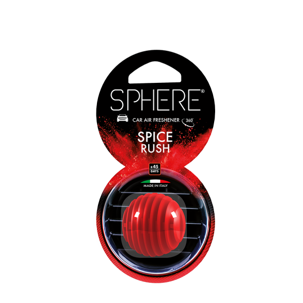 Sphere Car Air Freshener Spice Rush