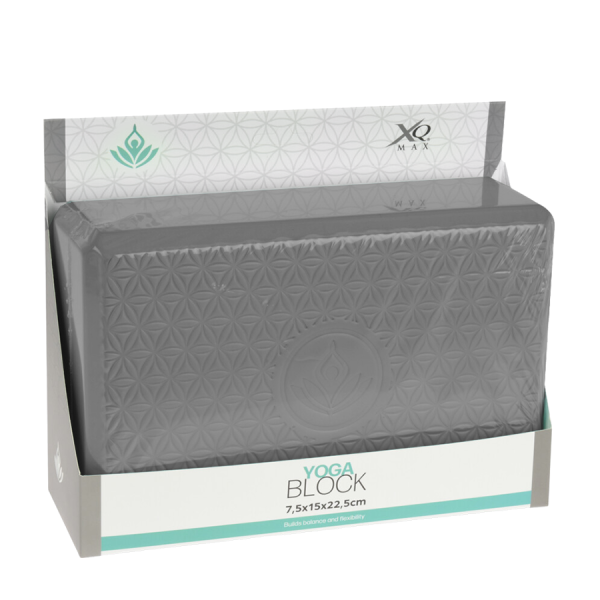 XQ Max Yoga Block Grey 22,5x15x7,5cm