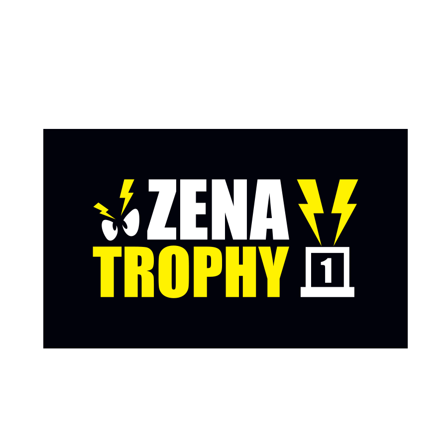 Zena Flag Zwart Zena Trophy 150x90cm