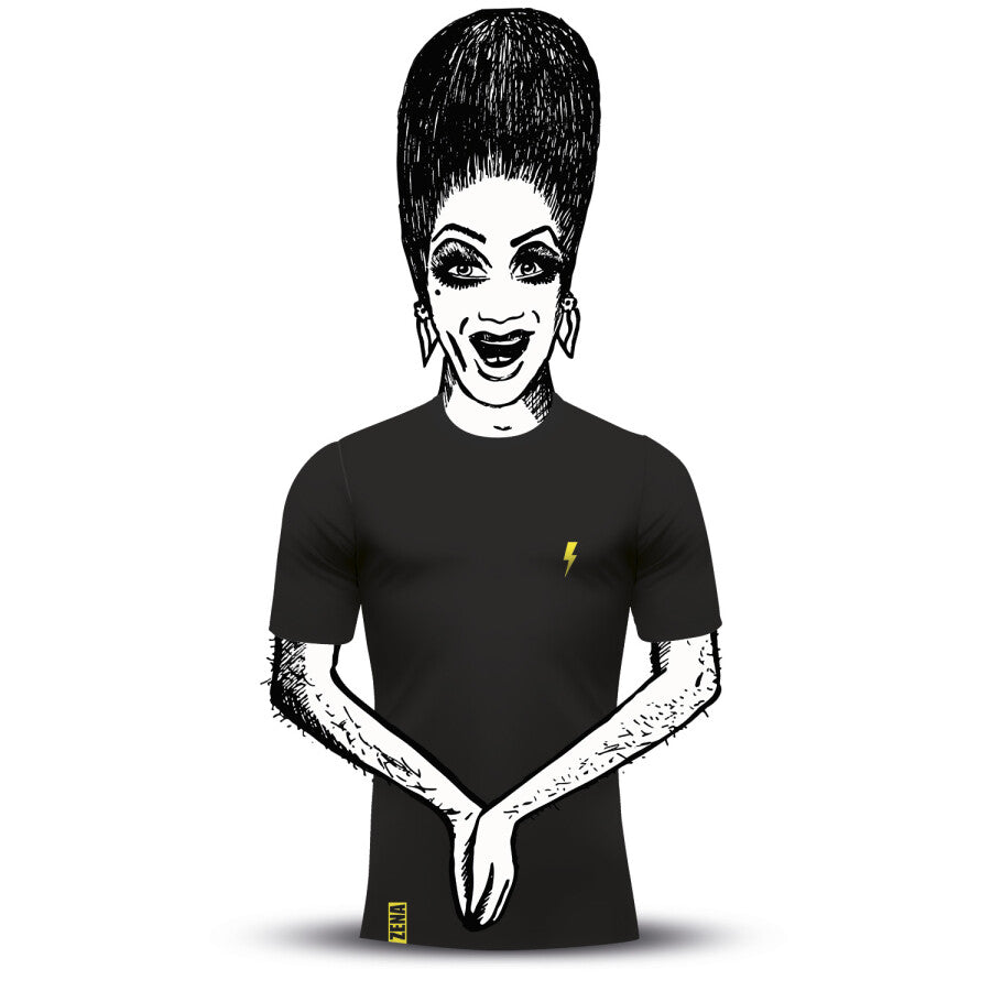 Zena T-shirt Flash Black