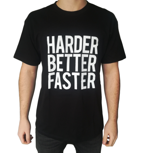 Zena T-Shirt Harder Better Faster XL