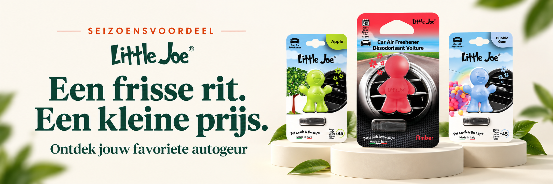Little Joe autogeurtjes
